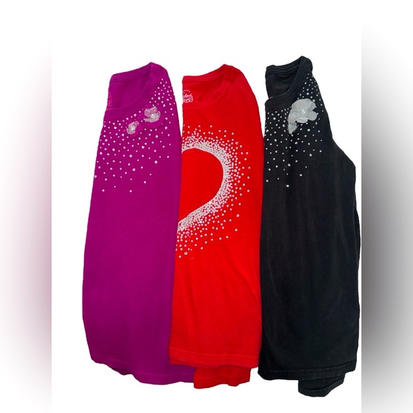 Faded Glory bundle of 3-pcs Girls long sleeves top size Large (10-12) - Picture 8 of 10